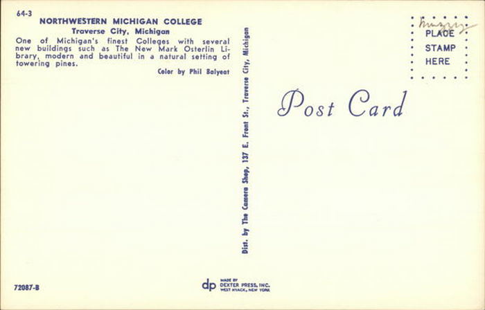 NMC Library (Mark Osterlin Library) - Archive Photo And Postcard (newer photo)